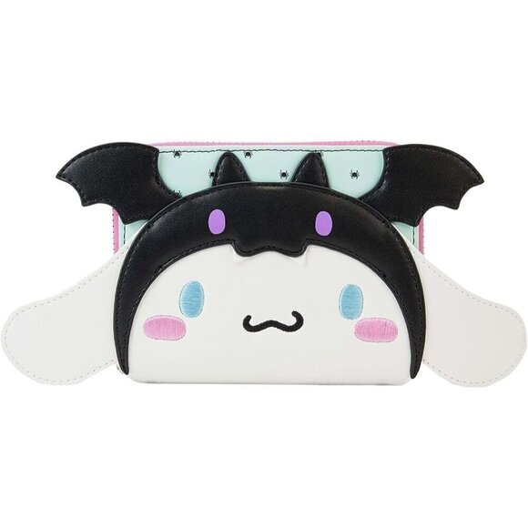 Loungefly Sanrio Cinnamoroll Halloween Vegan Leather Zip Around Wallet - Picture 2 of 2